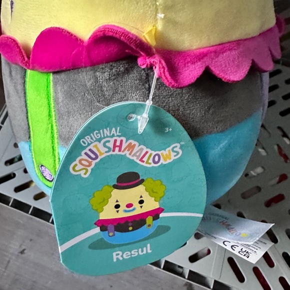 Squishmallows blacklight Umberto & Resul the clown clowns HTF Claire’s exclusive - Picture 6 of 9